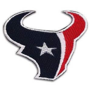 Houston Texans Logos  Iron-on or Sew-on Embroidered Applique Emblem Patch