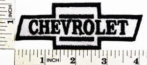Chevorlet trucks V8 super car racing 4.2" x 1.5" Sew Ironed On Embroidery Patch