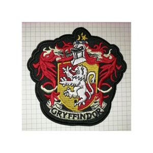 Harry Potterr Gryffindor Logo Sew Ironed On Embroidery Patch