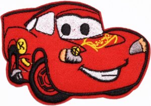 Cars 2 Winner's Circle Lightning McQueen Logo Sew Ironed On Badge Embroidery Patch