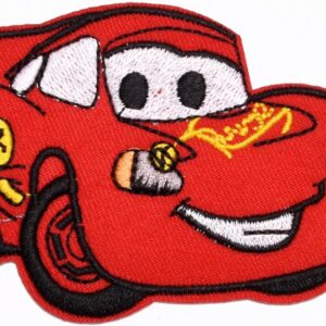 Cars 2 Winner's Circle Lightning McQueen Logo Sew Ironed On Badge Embroidery Patch