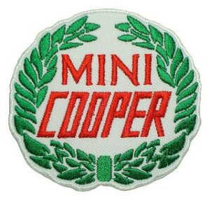 MINI COOPER BMW Motors Anniversary Patch 3" Sew/Iron On Racing Logo Embroidered