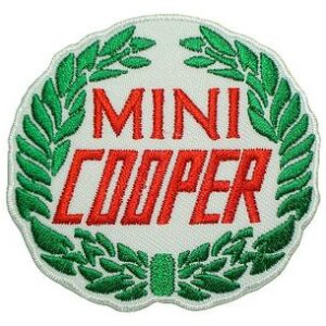 MINI COOPER BMW Motors Anniversary Patch 3" Sew/Iron On Racing Logo Embroidered