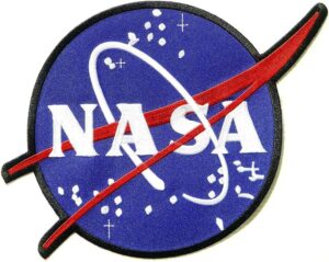 Big Jumbo NASA Space Center Galaxy 10" Iron-on Sew-on Embroidered Applique Patch