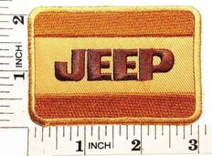 Jeep Wrangler Grand Cherokee patch Symbol 3" x 2" Sew Ironed On Embroidery Patch