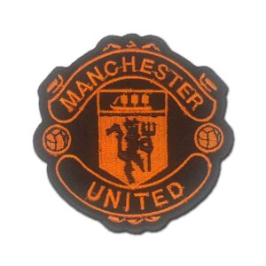 MANCHESTER UNITED MUFC MAN Logo Sew Ironed On Badge Embroidery Patch