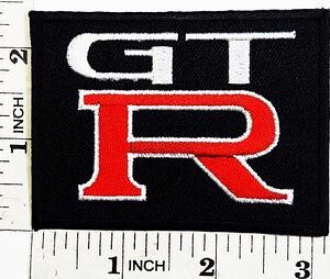 NISSAN Nismo GTR Symbol 3.1" x 2.3" Sew Ironed On Embroidery Applique Patch.