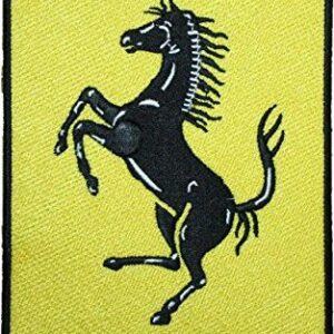 Ferrari Logo Sign Logo Sew Ironed On Badge Embroidery Patch