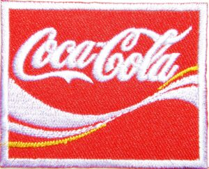 Enjoy Coca Cola Coke Soft Drink Logo 2.5"x 2" Patch Sew Iron on Embroidered