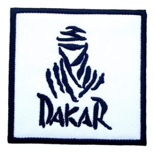 DAKAR Rally Serie 3" Logo Sew Ironed On Badge Embroidery Applique Patch.