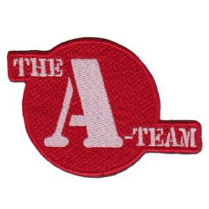 The A Team Iron-on or Sew-on Embroidered Applique Patch