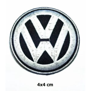Volkswagen Vw Mini Gray on Black