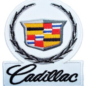 CADILLAC WT Escalade Logo Sew Ironed On Badge Embroidery Patch
