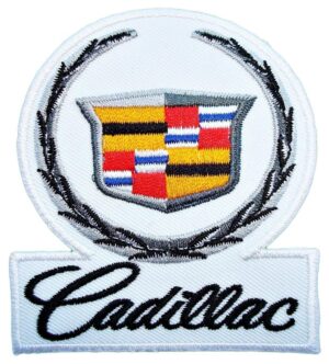 CADILLAC WT Escalade Logo Sew Ironed On Badge Embroidery Patch