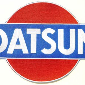 Large Jumbo Datsun 12.25" Logo Sew Ironed On Badge Embroidery Patch