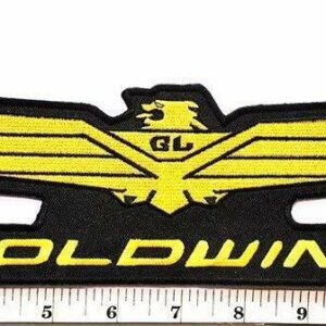 Big Huge Jumbo GOLDWING Racing Sew Iron on Embroidery Applique Patch