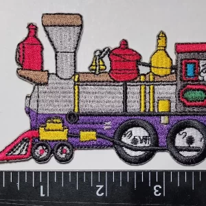 Trains Engine Logo Sew Ironed On Badge Embroidery Patch
