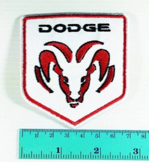 Dodge Ram Mopar Car Truck 3"Iron-on or Sew-on Embroidered Applique Patch