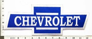 Big Huge Jumbo CHEVROLET 12" Motorsport Racing Sew Iron On Embroidery Applique Patch