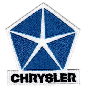 Chrysler Emblem Vintage Cars Logo Sew Ironed On Badge Embroidery Patch