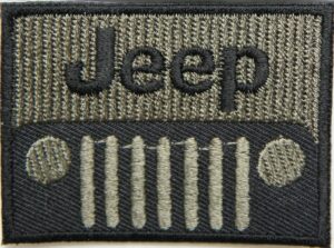 Jeep Patches logo 5.8" x 4.3" Iron-on or Sew-on Embroidered Applique Patch Badge