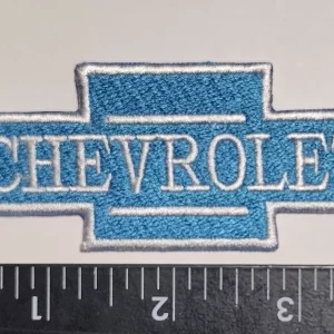 CLASSIC CHEVROLET MINI Retro Logo Sew Ironed On Badge Embroidery Patch