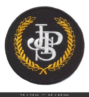 JOHN PLAYER Car Logo Sew Ironed On Badge Embroidery Patch