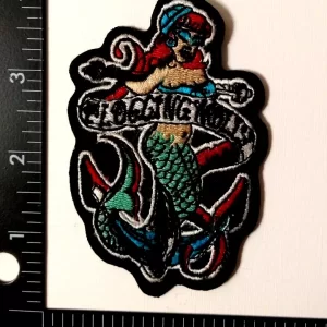 Flogging Molly Mermaid Sew Ironed On Embroidery Patch