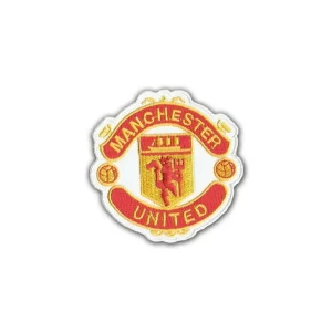 MANCHESTER UNITED MUFC Women 8" Logo Sew Ironed On Badge Embroidery Patch