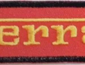 Ferrari Logo Sign Sport Car Racing Logo Sew Ironed On Badge Embroidery Patch