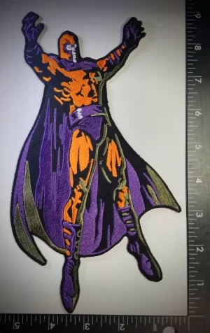 Magneto 5"x9" Logo Sew Ironed On Badge Embroidery Patch