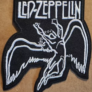 Led Zeppelin Logo Sew Ironed On Badge Embroidery Patch