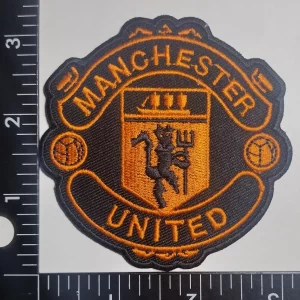 Manchester United Man Logo Sew Ironed On Badge Embroidery Patch