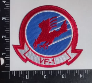 VF-1 TOP Gun F-14 FIGHTERJET Military Aviation Logo Sew Ironed On Embroidery Patch