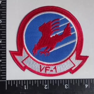 VF-1 TOP Gun F-14 FIGHTERJET Military Aviation Logo Sew Ironed On Embroidery Patch