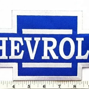 Large CHEVROLET Racing Logo Sew Ironed On Badge Embroidery Patch
