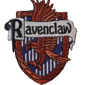 House of Ravenclaw Crest Sew/Iron On Racing Logo Embroidered