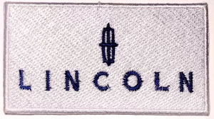 LINCOLN Motor Electric Luxury Cars Logo Sew Ironed On Badge Embroidery Patch