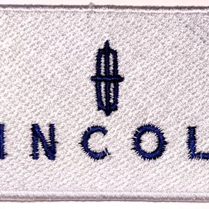 LINCOLN Motor Electric Luxury Cars Logo Sew Ironed On Badge Embroidery Patch