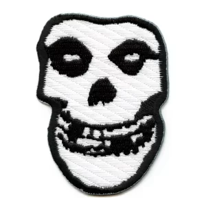 Misfits Skull sew on patch Embroidered