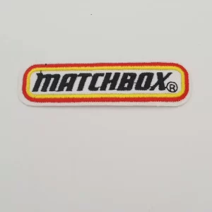 Matchbox Logo Sew Ironed On Embroidery Patch
