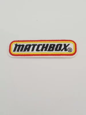 Matchbox Logo Sew Ironed On Embroidery Patch