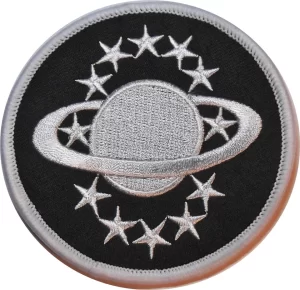 Galaxy Quest Uniform Sew Ironed On Badge Embroidery Applique Patch.