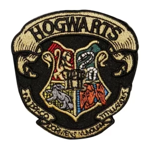 Hogwarts School Robe Patch Embroidered Sew Ironed Badge