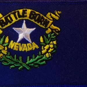 NEW NEVADA STATE FLAG Patch Embroidered Sew Iron Badge