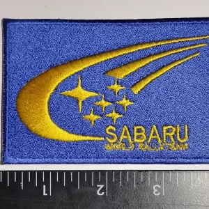 Subaru Patch Motorsport Car Racing 9.7cm Logo Sew Ironed On Badge Embroidery Patch