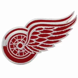 NHL Detroit Red Wings Logo Sew Ironed On Badge Embroidery Patch
